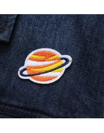Saturn Iron On Patch // Small 